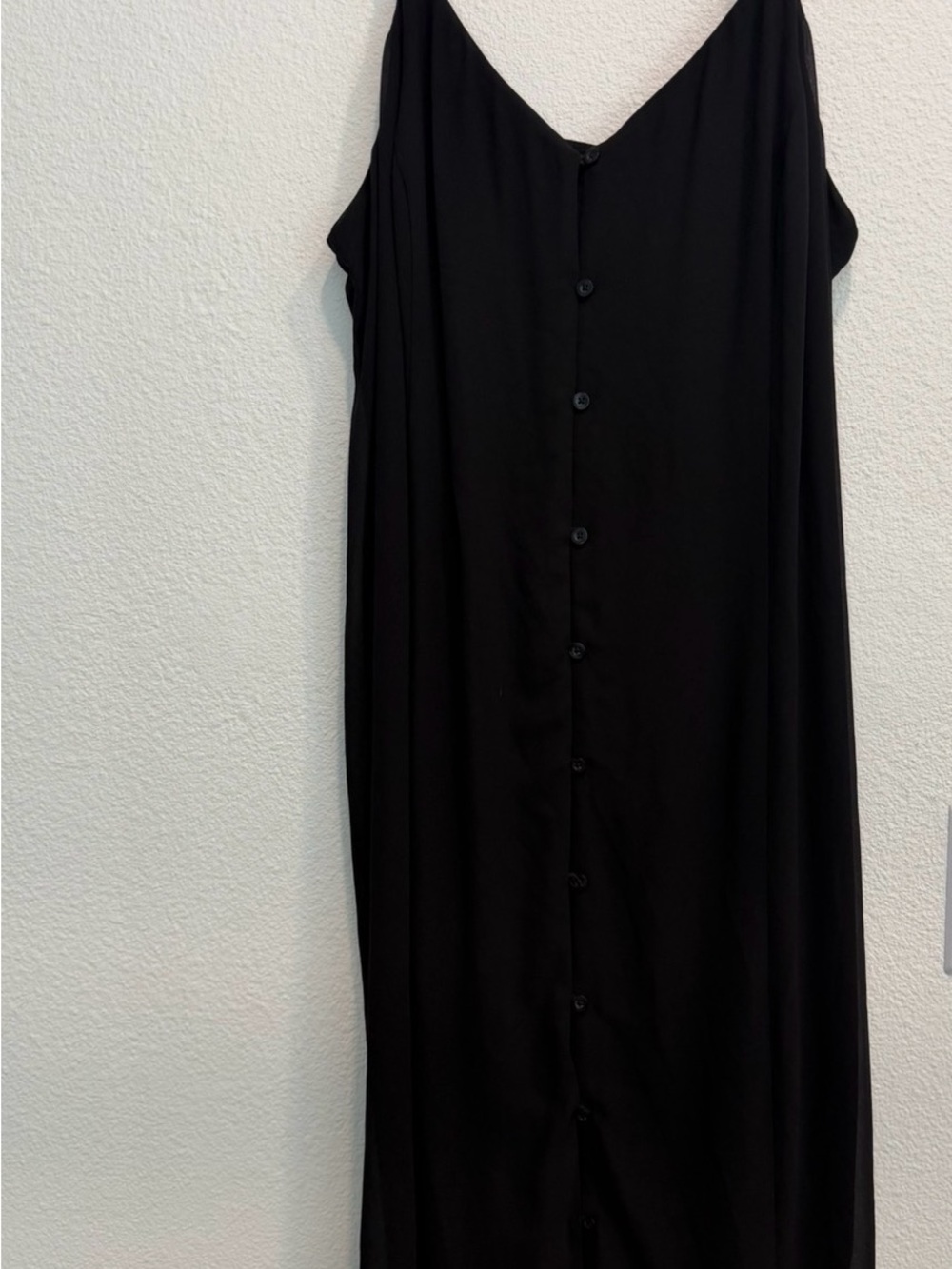 torrid Black Button-Front Maxi Dress